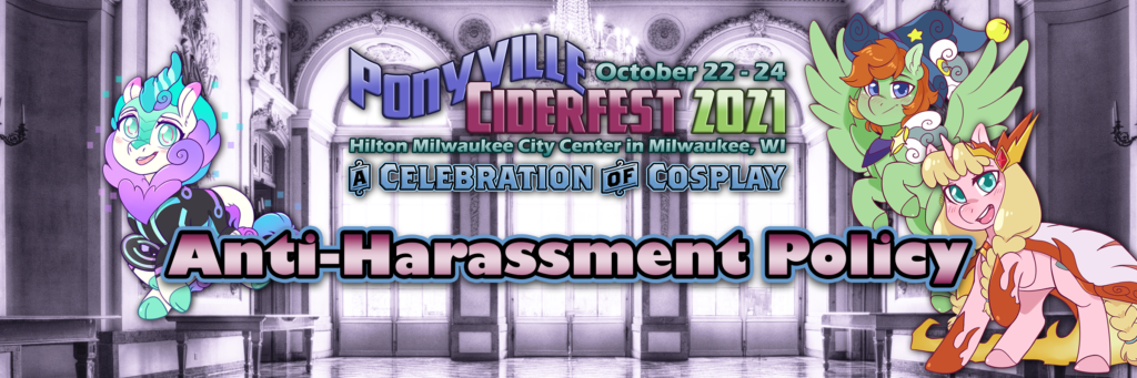 PVCF21 Anti-Harassment Policy Web Banner