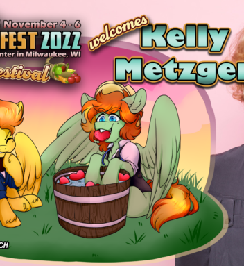 Kelly Metzger is coming to Ponyville Ciderfest for the first time!