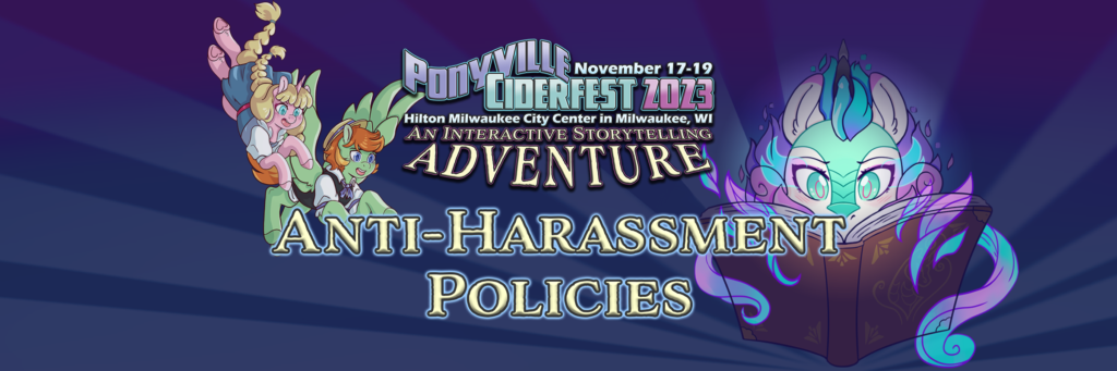PVCF23 Anti-Harassment Policies
