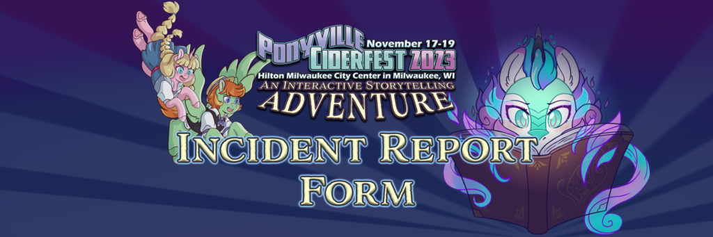 PVCF23 Incident Report Form