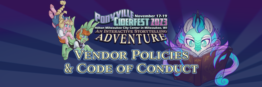 PVCF23 Vendor Policies & Code of Conduct