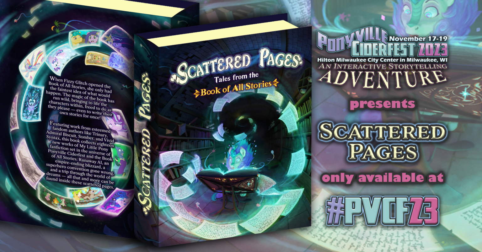 Scattered Pages Will Be Released At Ponyville Ciderfest 2023! Ponyville ...