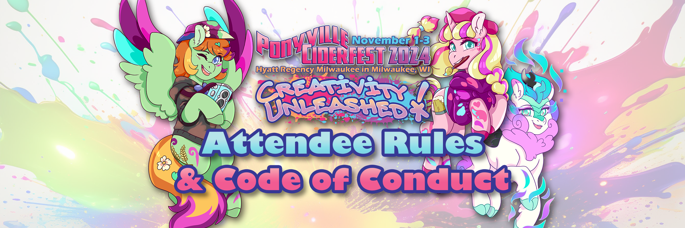 Attendee Rules & Code of Conduct