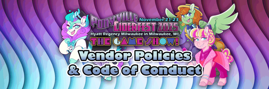 PVCF25 Vendor Policies & Code of Conduct